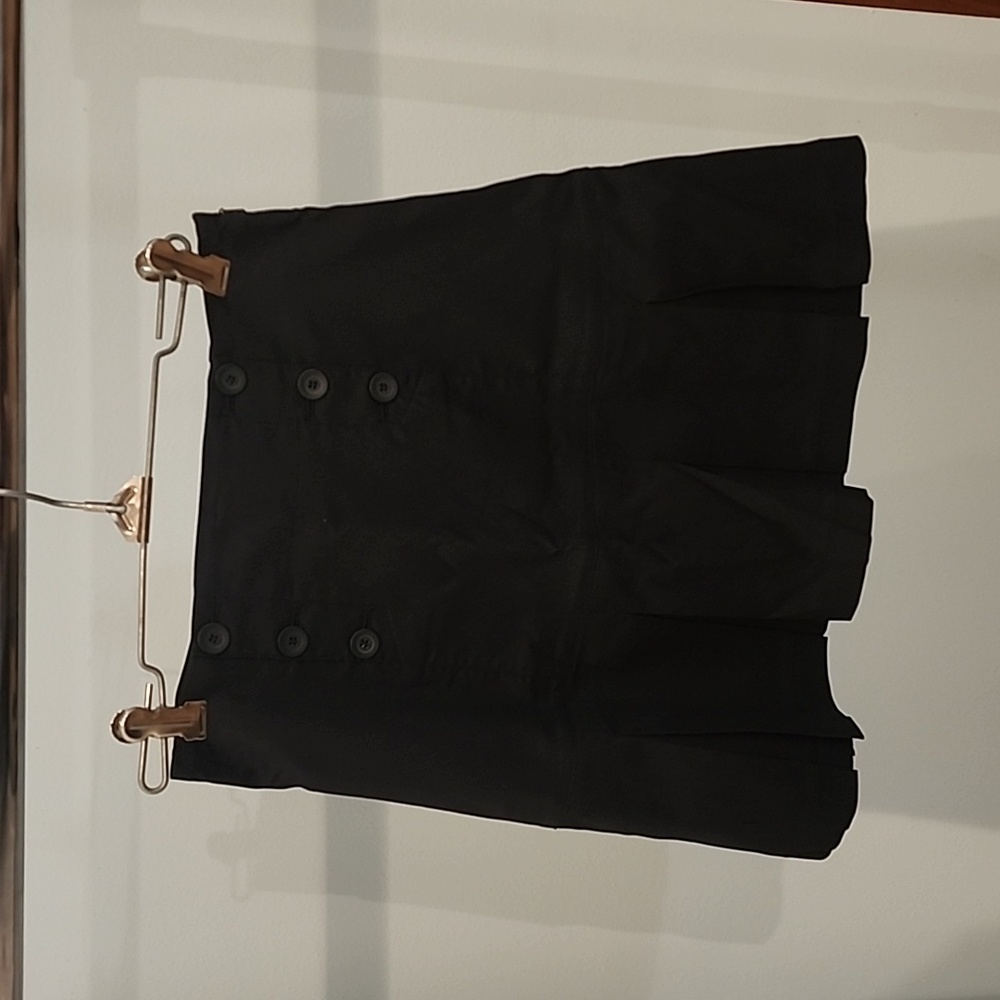 Bebe Y2k Black Pleated Skirt, Size 2